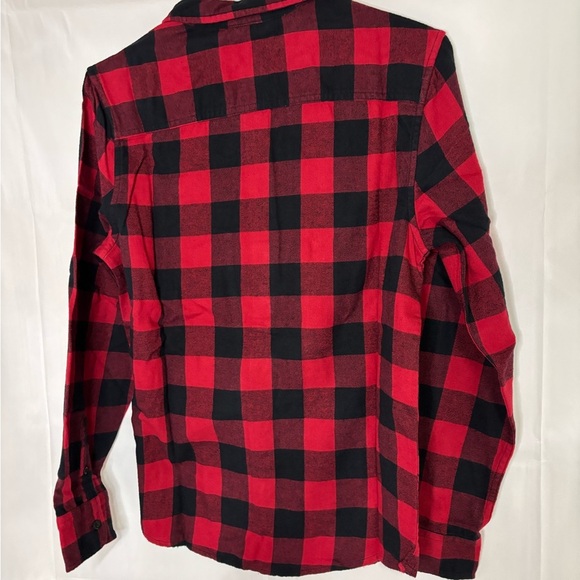 New with tags, boys size large plaid button up shirt, #C742 - Picture 2 of 5